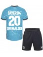 Bayer Leverkusen Alejandro Grimaldo #20 Kolmaspaita Lasten 2023-24 Lyhythihainen (+ shortsit)